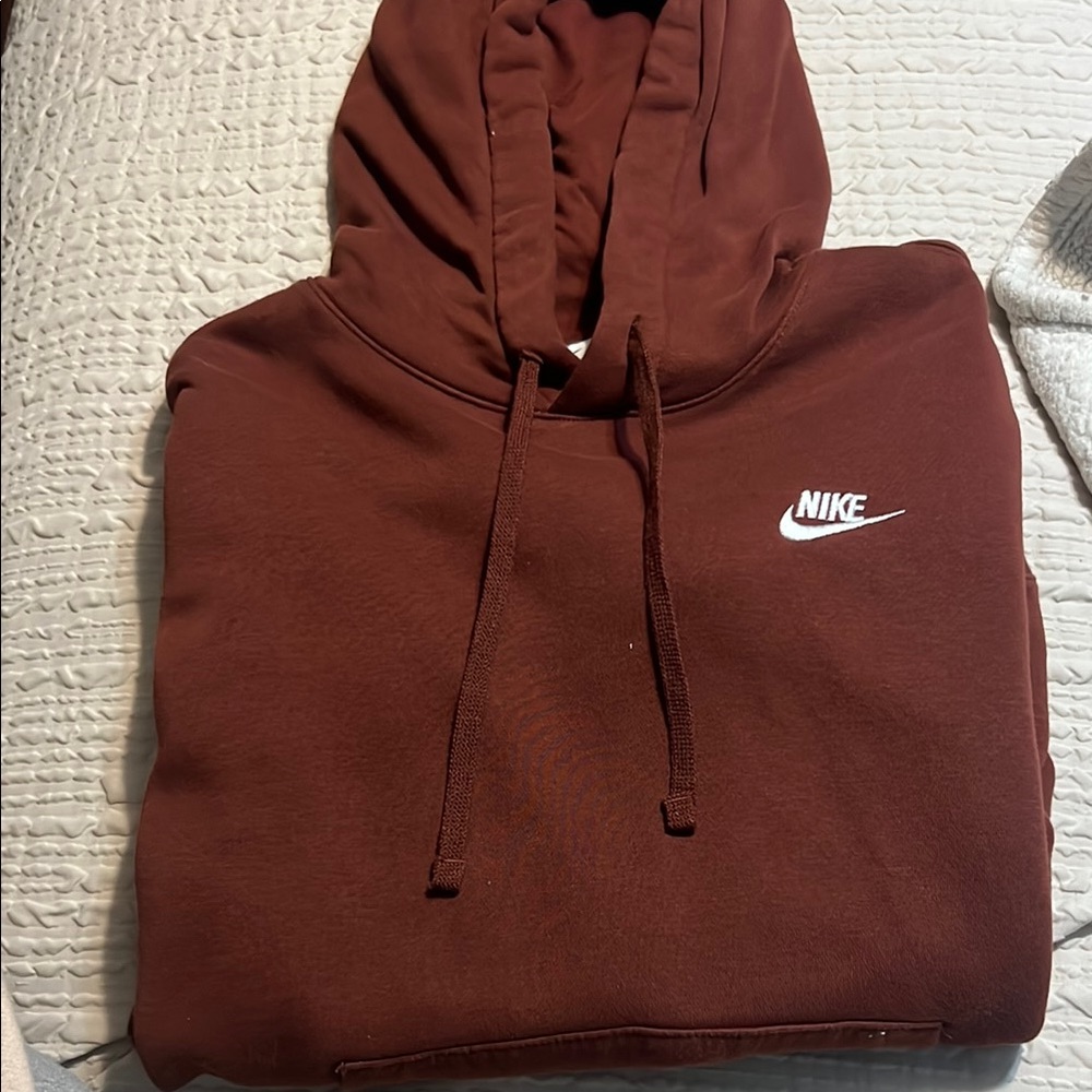 Nike Men's Brown Hoodie